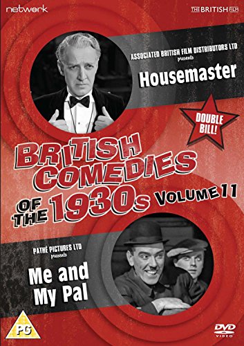 DVD cover for “British Comedies of the 1930s Vol. 11” featuring two film stills.