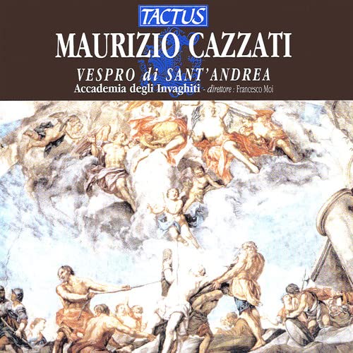 CD cover depicting a Renaissance-style painting of figures in a swirling cloudscape.