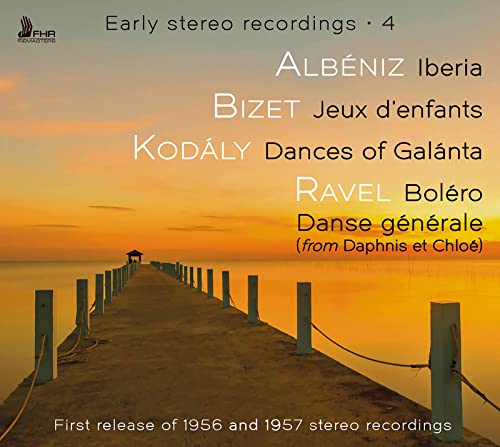 CD cover for "Early Stereo Recordings, Vol. 4" featuring a pier scene.
