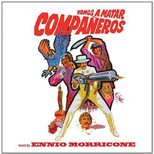 CD cover for "Vamos a Matar Companeros" with figures and an eagle.