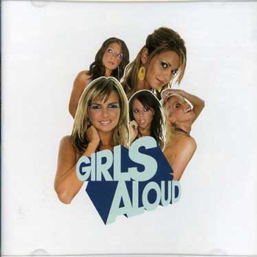 The five members of Girls Aloud pose together against a plain white background.