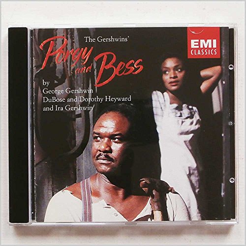 CD cover for "Porgy and Bess" featuring two Black performers.