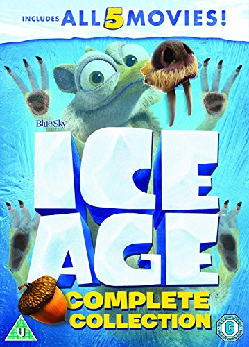 DVD cover for "Ice Age" complete collection featuring Sid the sloth.