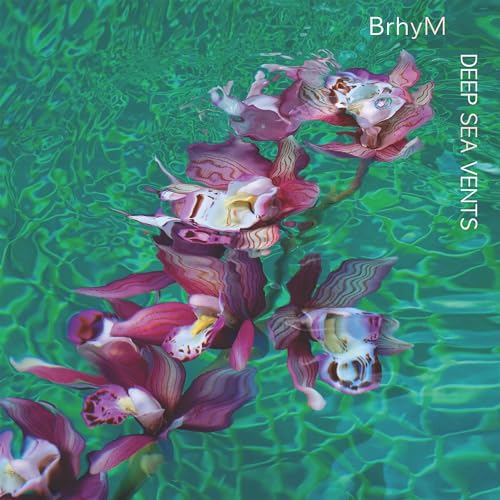 Album cover for Brhym’s “Deep Sea Vents” featuring abstract floral imagery.
