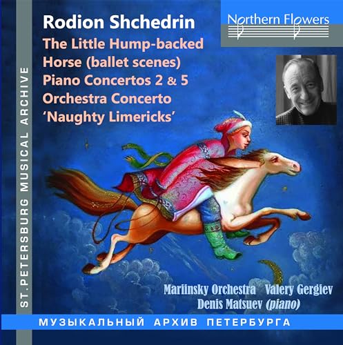 CD cover for Rodion Shchedrin’s “The Little Hump-backed Horse” ballet.