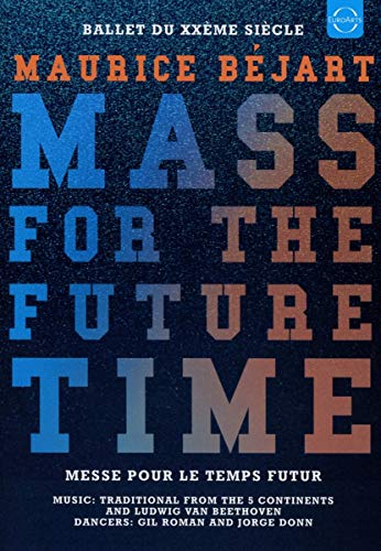 DVD cover for Maurice Béjart’s “Mass For The Future” ballet.