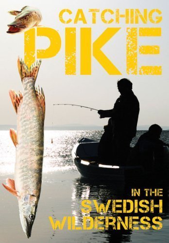 DVD cover showing a large pike, fishermen in a boat, and water.