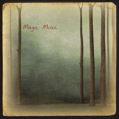 CD cover with a misty forest scene and red text reading "Magic Music".