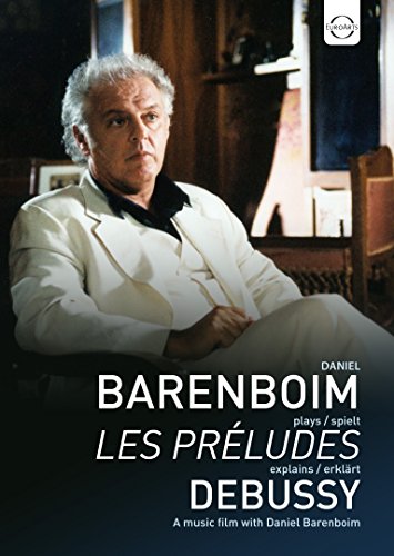 Daniel Barenboim portrait on DVD cover, with text “Les Préludes Debussy.”