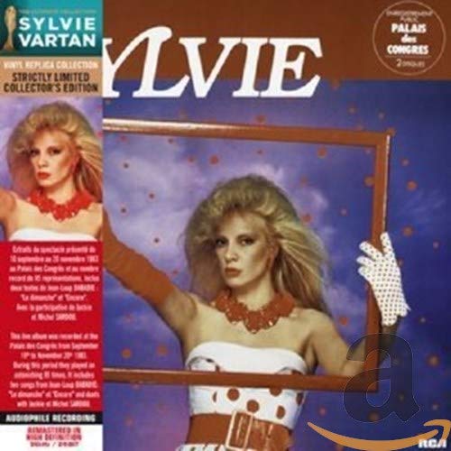 Sylvie Vartan album cover, "Palais Des Congres 83", featuring a portrait.