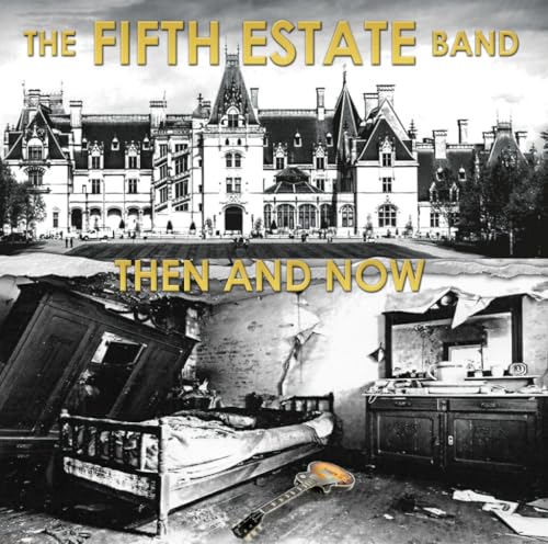 CD cover for The Fifth Estate’s “Now & Then” featuring a castle and ruins.