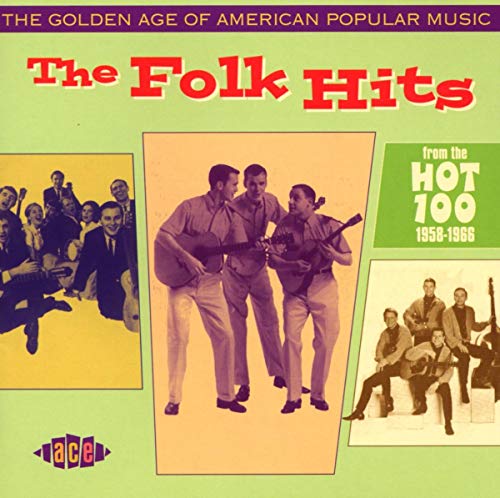 CD cover featuring black and white photos of folk musicians with guitars.