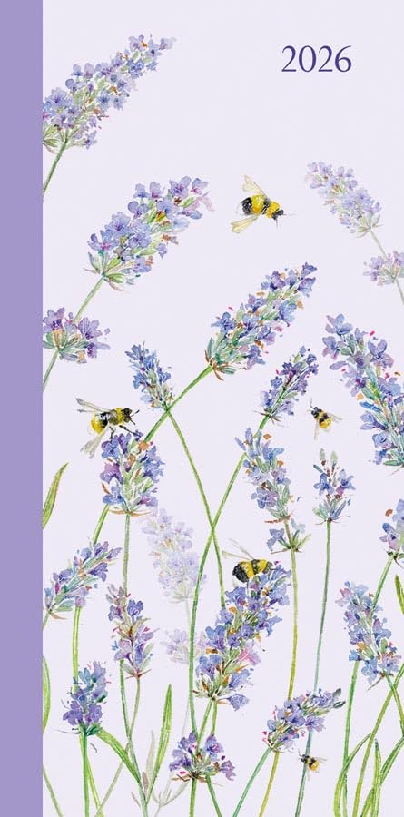 Lavender Deluxe Slim Diary 2026