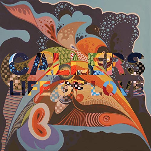 CD cover for “Callers - Life Of Love” with abstract, colorful artwork.