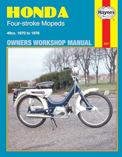 Honda Four stroke Mopeds : 49cc 1970 to 1978
