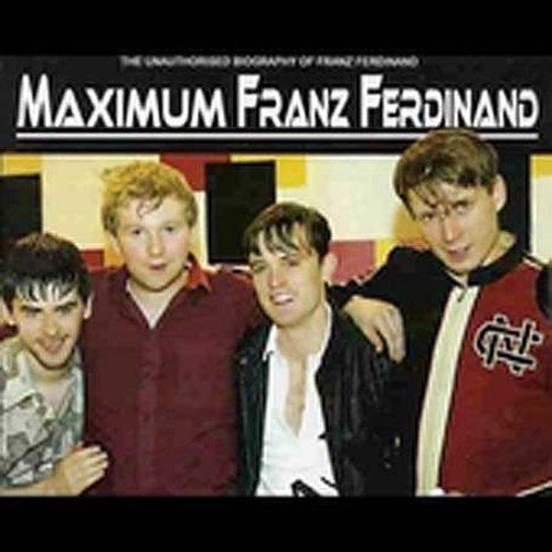 CD cover featuring four young men, band Franz Ferdinand, in a portrait.