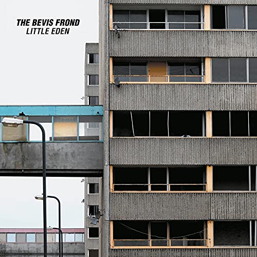 Album cover for Bevis Frond’s “Little Eden” featuring a grey concrete building.