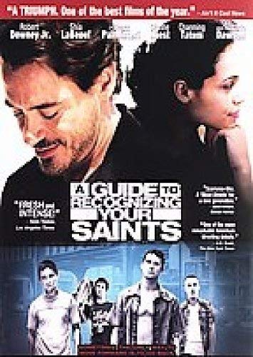 DVD cover for "A Guide to Recognizing Your Saints" with actors’ portraits.