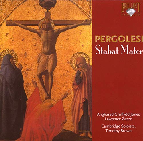 CD cover depicting a crucifixion scene with figures in mourning.
