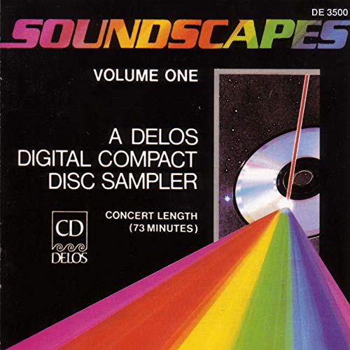 CD cover with abstract rainbow design and digital compact disc imagery.