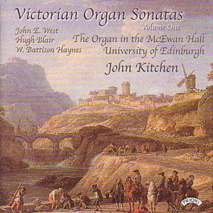 CD cover: Victorian Organ Sonatas, featuring a landscape painting.