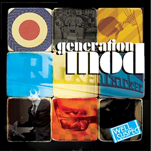 CD cover for āGeneration Modā featuring a colorful, fragmented portrait collage.
