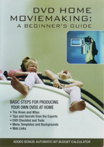 DVD cover for "Home Moviemaking: A Beginner's Guide" with children.