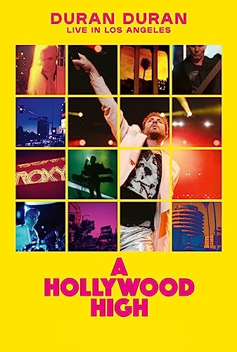 Duran Duran concert Blu-ray cover with a grid of performance images.