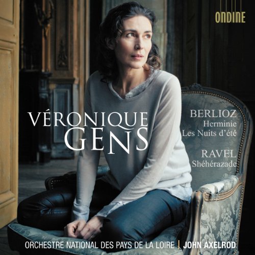 CD cover featuring portrait of singer Véronique Gens in a grey sweater.