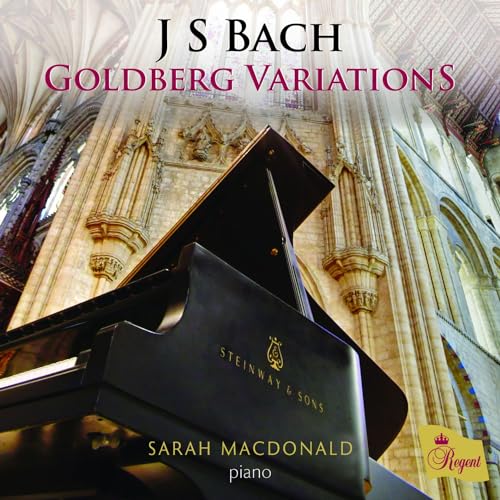 CD cover: black grand piano in a stone church interior.