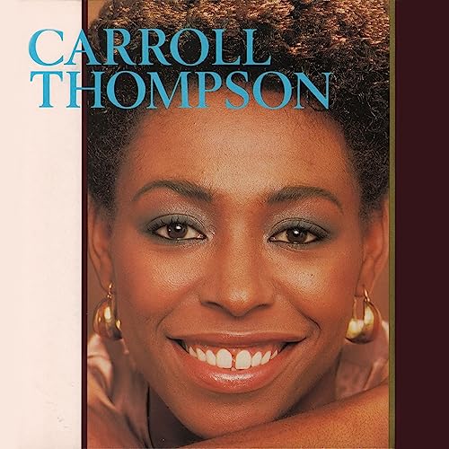 CD cover featuring a smiling portrait of singer Carroll Thompson.