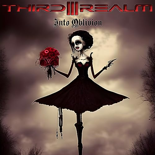 CD cover art: skeletal figure holding roses against a dark, misty background.
