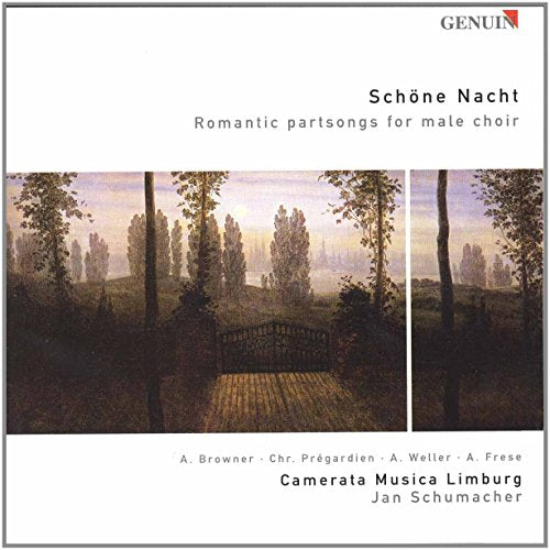 CD cover: painted landscape with trees and a bridge, text details.