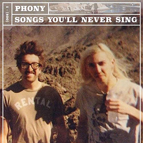 Vinyl album cover featuring two people in a sepia-toned outdoor portrait.