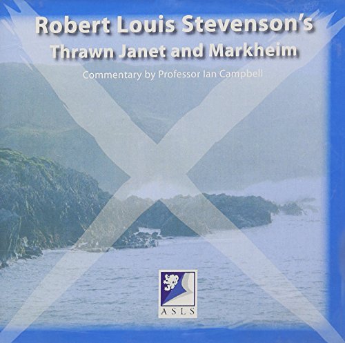 CD cover for “Thrawn Janet and Markheim” with Scottish landscape.