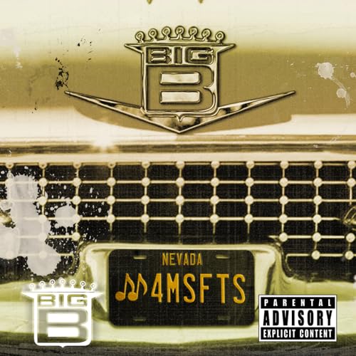 CD cover for "Big B - Music For Misfits" with car grille imagery.