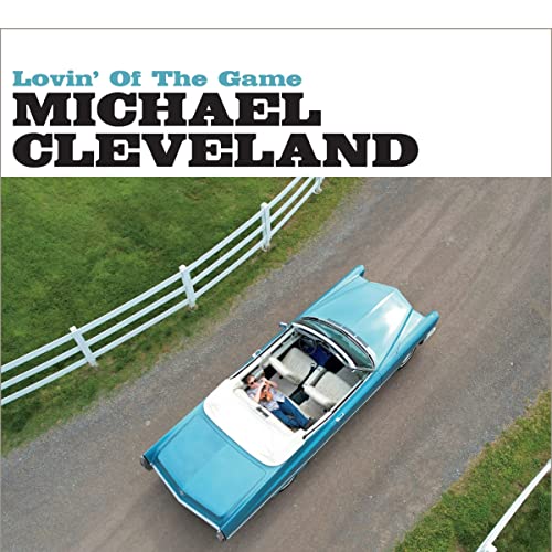 CD cover: blue vintage convertible car beside a white fence.
