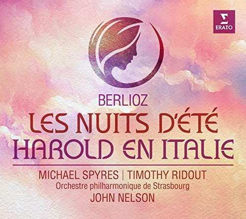 CD cover for Berlioz’s “Les Nuits d’été” with a woman’s profile.