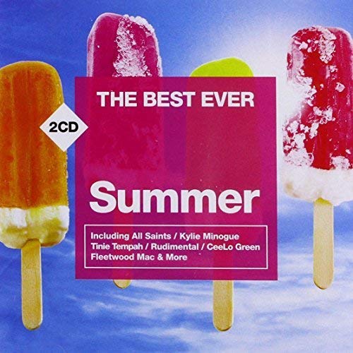 CD cover with colorful popsicles and text reading "The Best Ever: Summer".