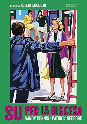 DVD cover for "Su Per La Discesa" featuring illustrated figures in a scene.