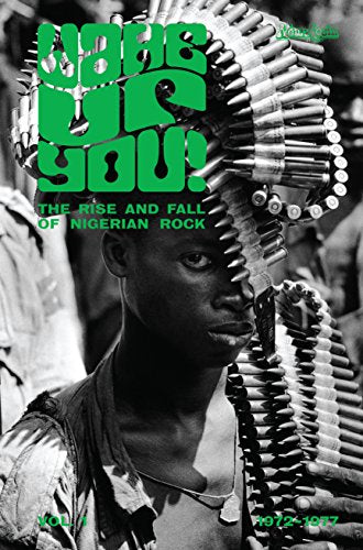 CD cover: portrait of a man with a headdress of bullets.