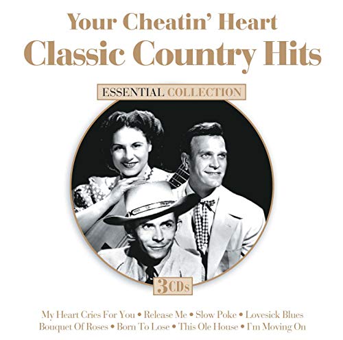 CD cover featuring three classic country musicians in a circular portrait.