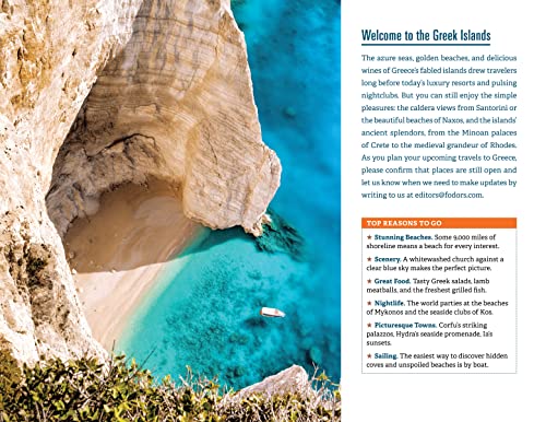 Fodors Essential Greek Islands: with Great Cruises & the Best of Athens