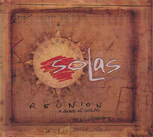 CD cover for "Solas - Reunion" with a compass and red text.