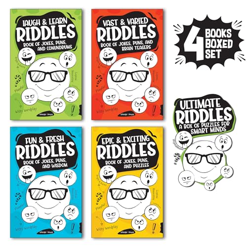 Ultimate Riddles : Boxed Set Of 4 Books