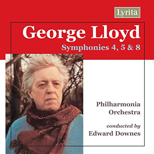 CD cover featuring portrait of Edward Downes and text “George Lloyd”.