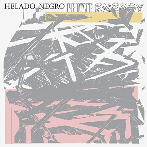 Helado Negro’s “Private Energy (Expanded)” vinyl album cover with abstract design.