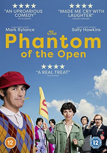 DVD cover for "The Phantom Of The Open" featuring cast members.