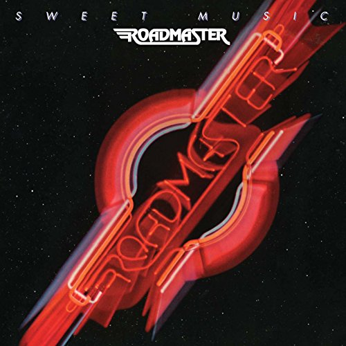 CD cover for Roadmaster's "Sweet Music" featuring red neon-style graphics.