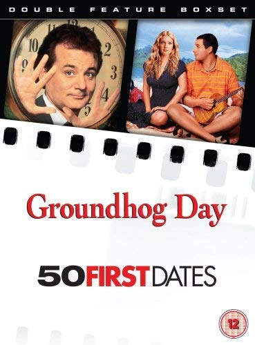 DVD cover featuring Bill Murray and Drew Barrymore in romantic comedies.